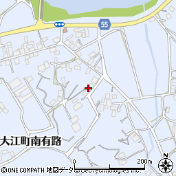 京都府福知山市大江町南有路1251周辺の地図
