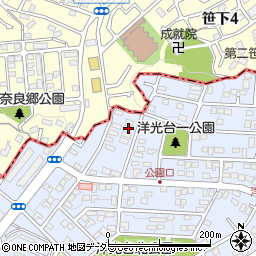 神奈川県横浜市磯子区洋光台1丁目28-3周辺の地図