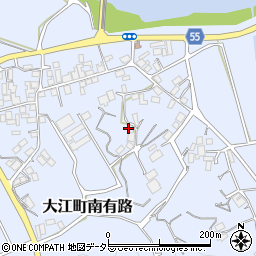 京都府福知山市大江町南有路1322周辺の地図