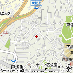 神奈川県横浜市戸塚区戸塚町2034-16周辺の地図