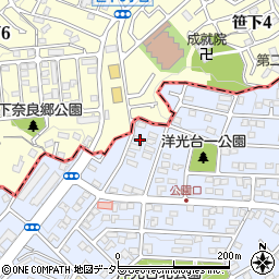 神奈川県横浜市磯子区洋光台1丁目28-31周辺の地図