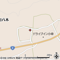 兵庫県養父市八鹿町八木567周辺の地図