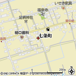 滋賀県長浜市七条町682周辺の地図