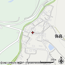 滋賀県米原市弥高399周辺の地図