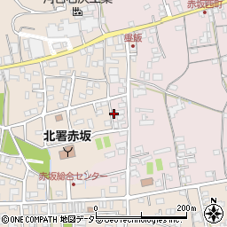 岐阜県大垣市赤坂町3790周辺の地図