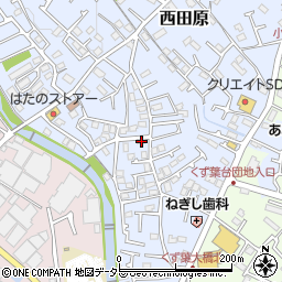 神奈川県秦野市西田原170-1周辺の地図