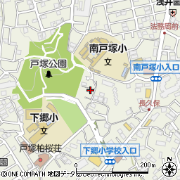 神奈川県横浜市戸塚区戸塚町2441-2周辺の地図