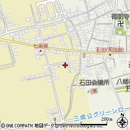 滋賀県長浜市七条町96周辺の地図