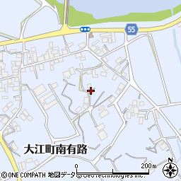 京都府福知山市大江町南有路1325周辺の地図