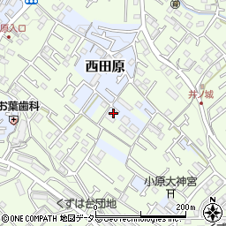 神奈川県秦野市西田原1281周辺の地図