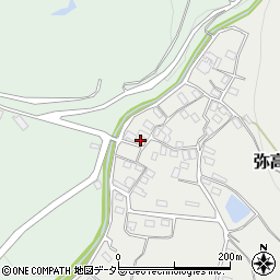 滋賀県米原市弥高397周辺の地図