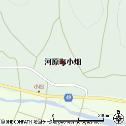 鳥取県鳥取市河原町小畑周辺の地図
