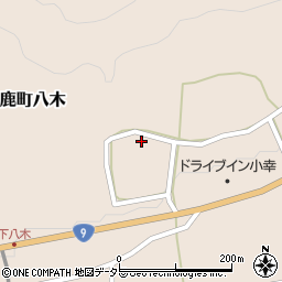 兵庫県養父市八鹿町八木554周辺の地図