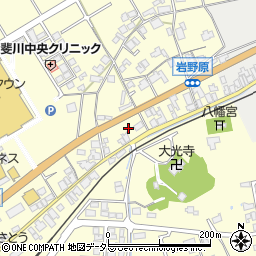 島根県出雲市斐川町上直江1600周辺の地図