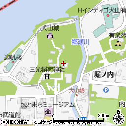 針綱神社周辺の地図