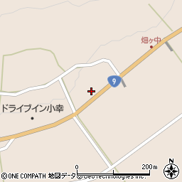 兵庫県養父市八鹿町八木605周辺の地図