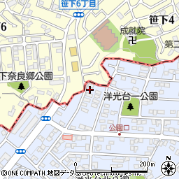 神奈川県横浜市磯子区洋光台1丁目28-33周辺の地図