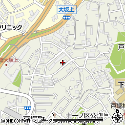 神奈川県横浜市戸塚区戸塚町2034-10周辺の地図