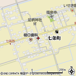 滋賀県長浜市七条町687周辺の地図