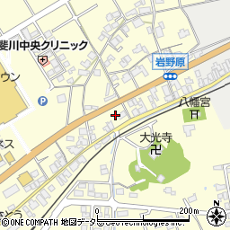 島根県出雲市斐川町上直江1599周辺の地図