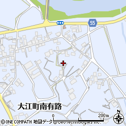 京都府福知山市大江町南有路1320周辺の地図