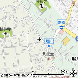 神奈川県秦野市堀西977周辺の地図