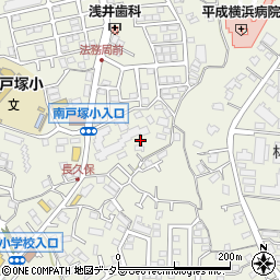 神奈川県横浜市戸塚区戸塚町2816周辺の地図