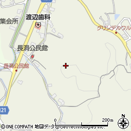 岐阜県可児市長洞周辺の地図