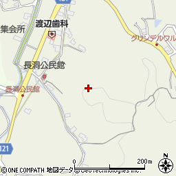 岐阜県可児市長洞周辺の地図