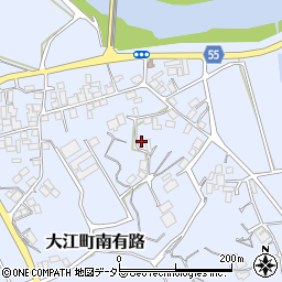 京都府福知山市大江町南有路1318周辺の地図