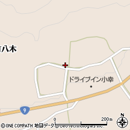 兵庫県養父市八鹿町八木767周辺の地図