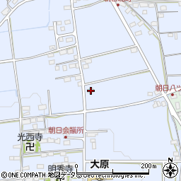 滋賀県米原市朝日118周辺の地図