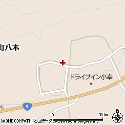 兵庫県養父市八鹿町八木768周辺の地図