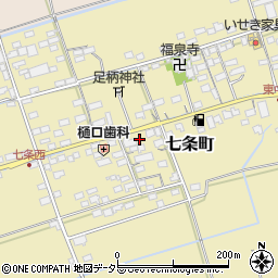滋賀県長浜市七条町693周辺の地図