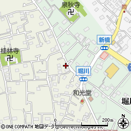 神奈川県秦野市堀西977-9周辺の地図