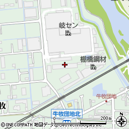昭和工業株式会社　本社周辺の地図