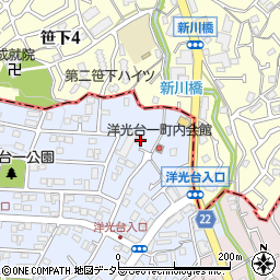 神奈川県横浜市磯子区洋光台1丁目18-9周辺の地図