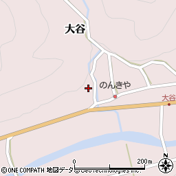 兵庫県養父市大谷506周辺の地図