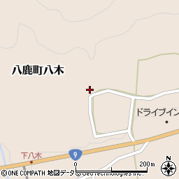 兵庫県養父市八鹿町八木773周辺の地図