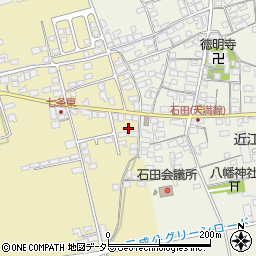 滋賀県長浜市七条町87周辺の地図