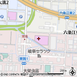 ベガビック　１２００岐阜六条店周辺の地図