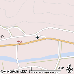 兵庫県養父市大谷97周辺の地図
