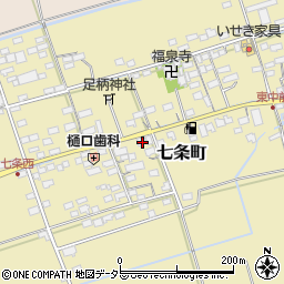 滋賀県長浜市七条町692周辺の地図