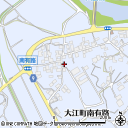 京都府福知山市大江町南有路1410周辺の地図