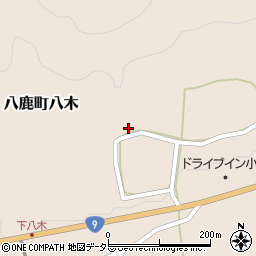 兵庫県養父市八鹿町八木772周辺の地図