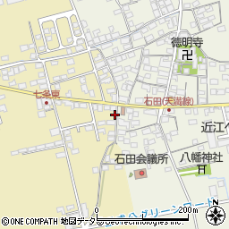 滋賀県長浜市七条町85周辺の地図