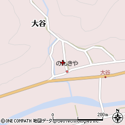 兵庫県養父市大谷293周辺の地図