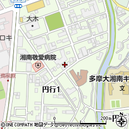 湘南台ひかり薬局周辺の地図