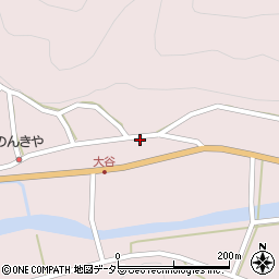 兵庫県養父市大谷219周辺の地図