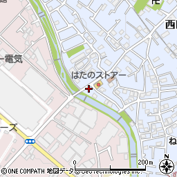 神奈川県秦野市西田原134周辺の地図